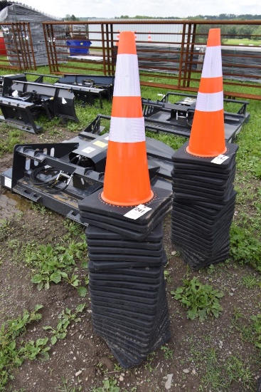 25 Construction Cones SOLD TIMES THE QUANTITY
