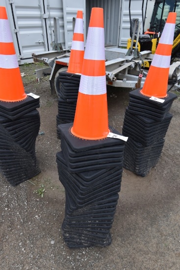 25 Construction Cones SOLD TIMES THE QUANTITY