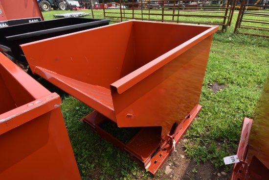KC Self Tipping Fork Mounted Dumpster