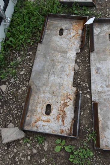 KC Quick Attach Skid steer Plate