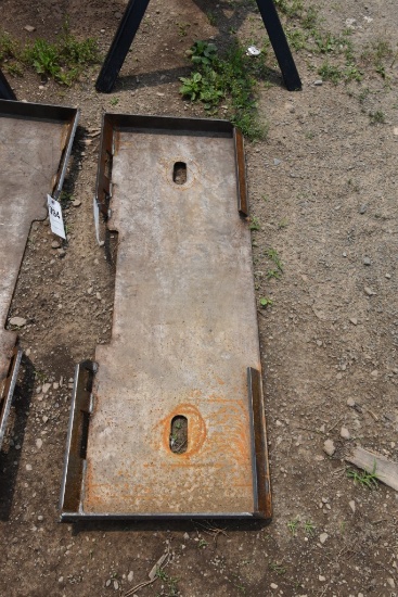 KC Quick Attach Skid steer Plate