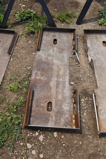 KC Quick Attach Skid steer Plate