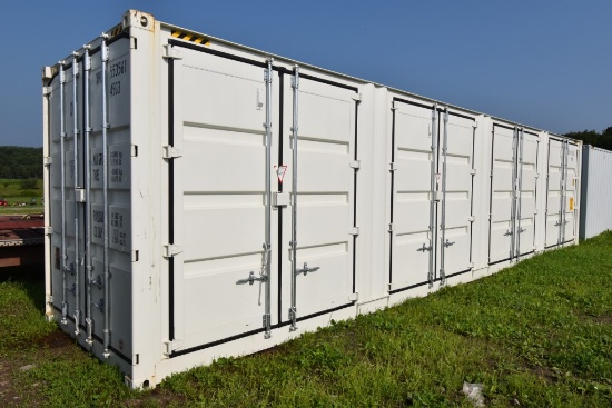 40' 5 Door Shipping Container