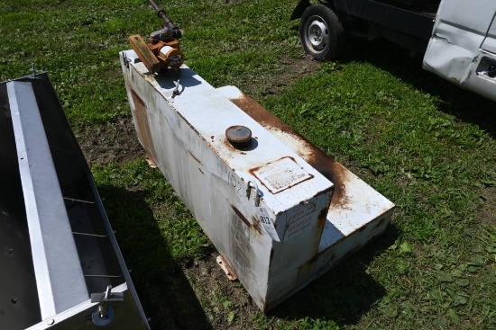 105 Gallon L-Shape Transfer Fuel Tank