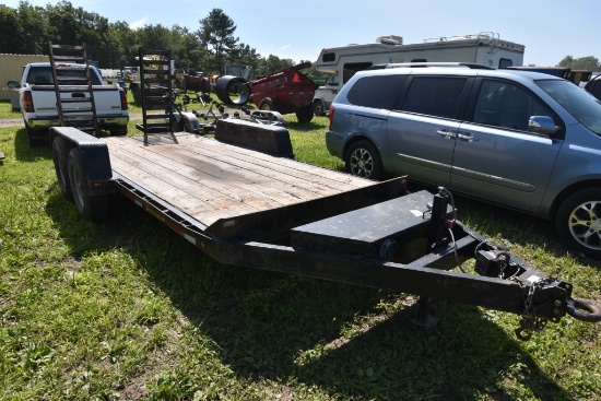 2015 Pequea Bumper Pull Equipment Trailer