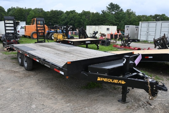 2020 Pequea Deck Over Equipment Trailer