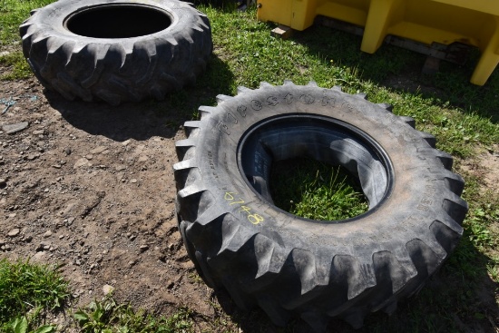 Firestone 18.4-30 and Goodyear 18.4-34 Tractor Tires
