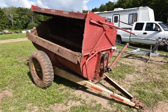 Manure Box Spreader with 7' Long box