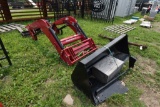 Mahindra 8100 CLGC Euro Mount Loader with Bucket and Brackets