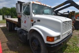 2001 International 4700 Stake Body Dump Truck