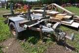 Telephone Pole Hauling Trailer