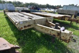 1987 Eagar Beaver 22' Deck Over Trailer