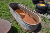 8' Galvanized Live Stock Water Tank