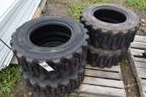 Set of 4 Forerunner 12-16.5 Skid Steer Tires