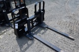 Quick Attach Skid Steer Pallet Forks with 48