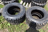 4 Forerunner 10-16.5 NHS Skid Steer Tires