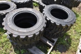 4 Forerunner 12-16.5 NHS Skid Steer Tires