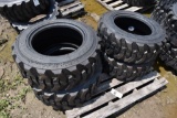 4 Forerunner 10-16.5 NHS Skid Steer Tires