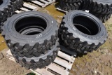 4 Forerunner 10-16.5 NHS Skid Steer Tires
