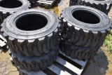 4 Forerunner 12-16.5 NHS Skid Steer Tires