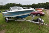 Sea Sprite Boat on Trailer