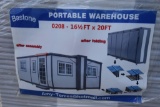 Bastone Portable Warehouse Fold Out Building