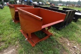KC Self Tipping Fork Mounted Dumpster