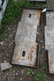 KC Quick Attach Skid steer Plate