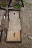 KC Quick Attach Skid steer Plate