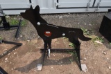 Metal Coyote Target