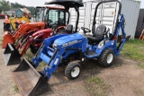 New Holland Workmaster 25S Loader Back Hoe Tractor