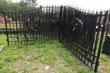Great Bear 20' Entrance Gates with Deer Scene