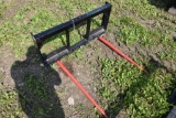 Kivel Quick Attach Dual Prong Bale Spear