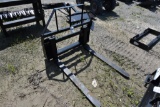 Quick Attach Skid Steer Pallet Forks with 48
