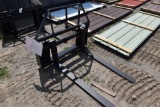 Quick Attach Skid Steer Pallet Forks with 48