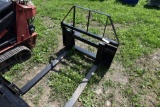 Quick Attach Skid Steer Pallet Forks with 48