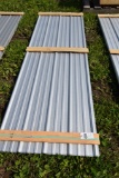 30 Pieces of 10' Sections of Galvalume Corrugated Metal Paneling