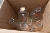 Box of 7 Milk Bottles