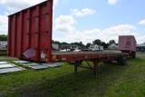 1990 Fruehauf 45' Flat Deck Trailer