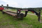 2016 Take 3 Goose Neck Car Hauling Trailer