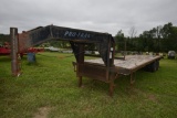 2001 Pro Trak 30' Gooseneck Trailer