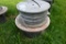 Two Partial Rolls of Fiber Optic Cable