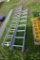 All American 16' Foot Aluminum Extension Ladder and 20' Werner Aluminum Extension Ladder