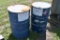 2 55 Gallon Drums