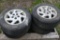 4 215/60R15 Tires on 5 Lug Nissan Rims