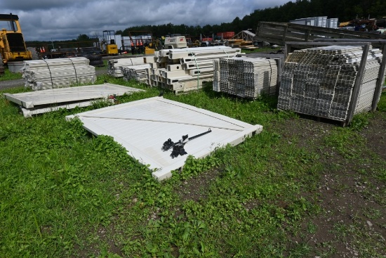 Huge Group of Plastic Fencing