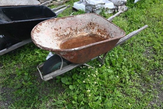 Metal Wheel Barrow