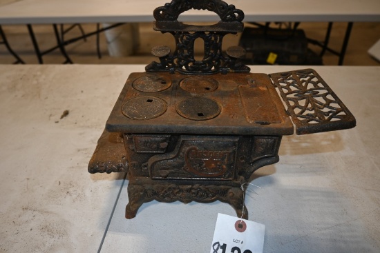 Crescent Cast Iron Miniature Stove