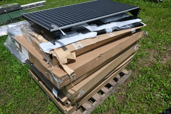 Pallet of Roller Shelving
