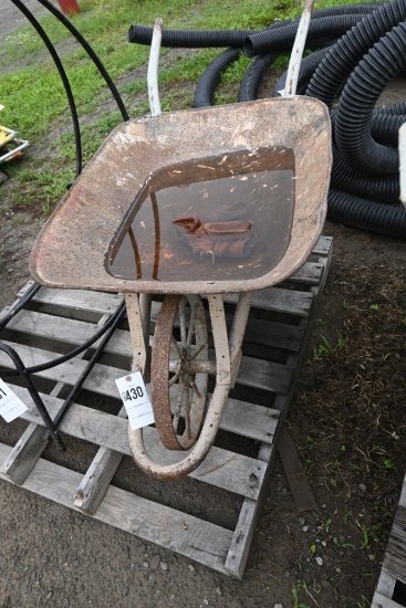 Metal Wheel Barrow